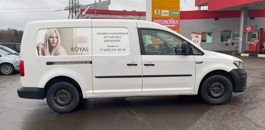 Оклеенный пленкой Ларгус