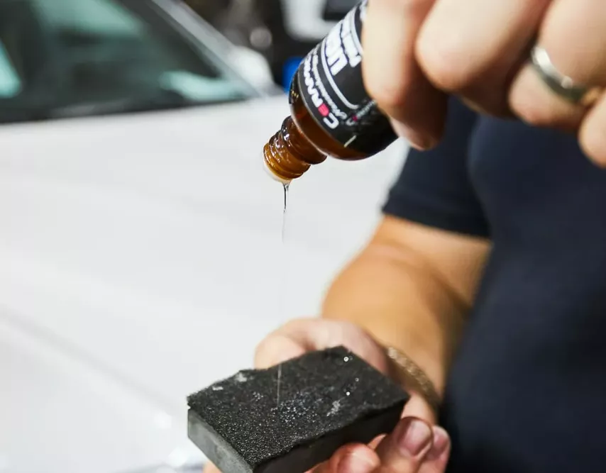 Нанесение состава