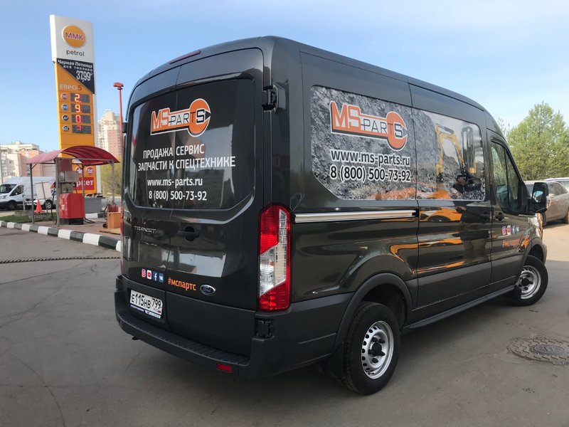 ford transit оклейка