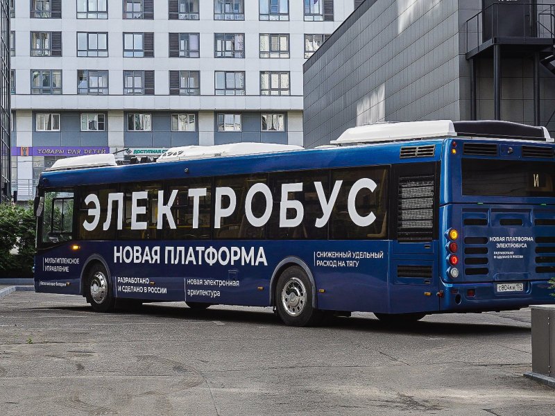 Брендирование Электробусов виниловой пленкой в Москве