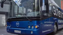 Брендирование Электробусов и оклейка пленкой в Москве