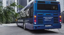 Брендирование Электробусов виниловой пленкой в Москве
