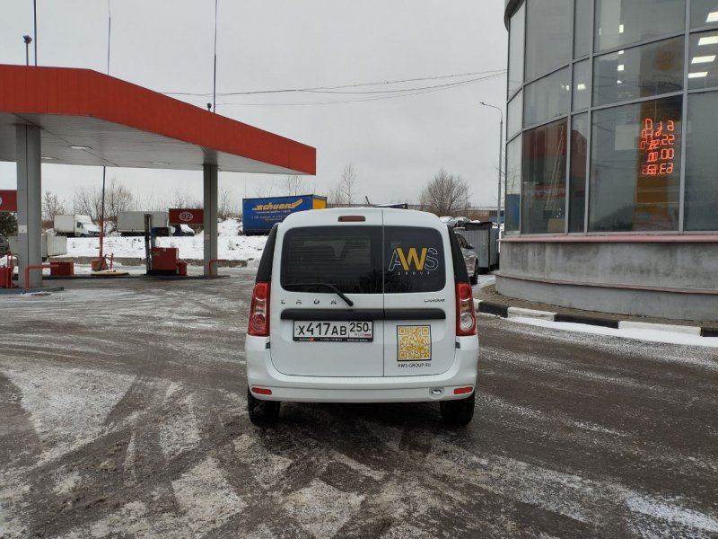 Оклейка Лада Ларгус AWS Сервис заднее стекло