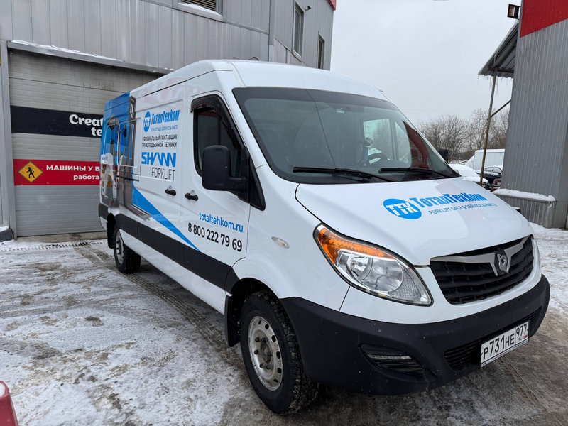 Частичная оклейка Соллерс Атлант для ТоталТехКом