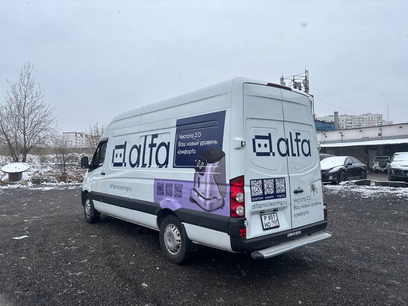Частичная оклейка Соллерс Атлант для Альфа-Сервис