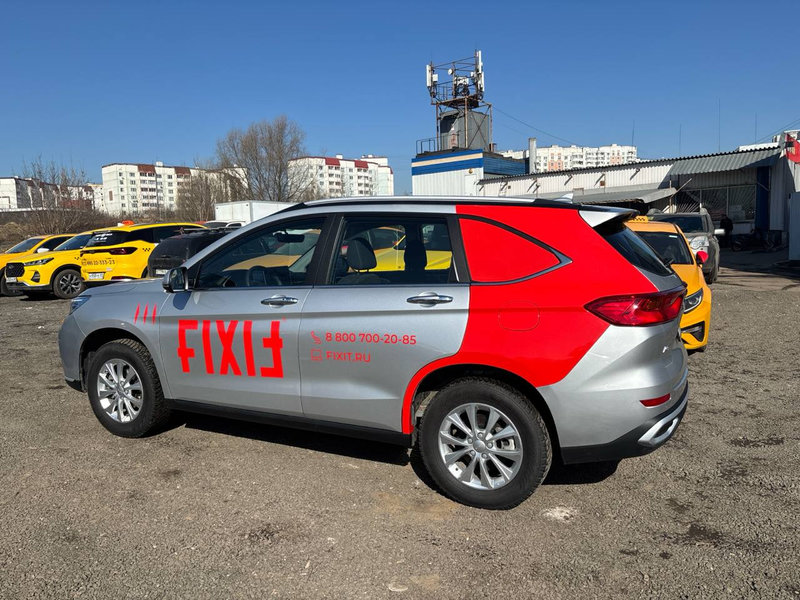 Частичная оклейка Haval M6 для Fixit
