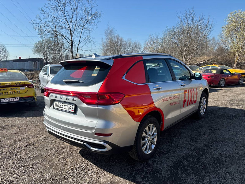 Частичная оклейка Haval M6 для Fixit