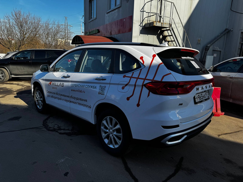 Частичная оклейка Haval M6 для Миллаб