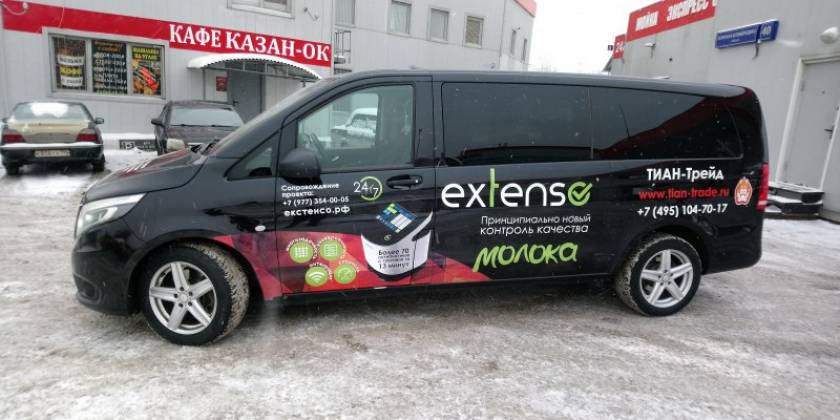 Оклейка пленкой Mecedes  микроавтобус