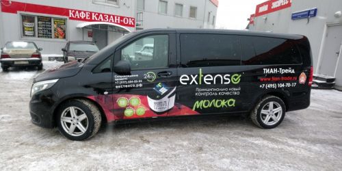 Оклейка пленкой Mecedes  микроавтобус