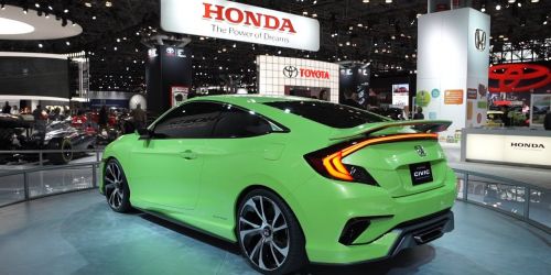 Виниловая пленка зеленая на Honda