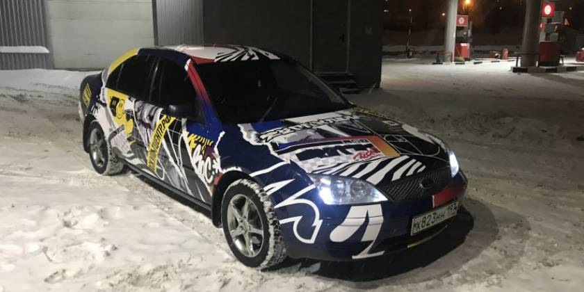 Пленка на капоте