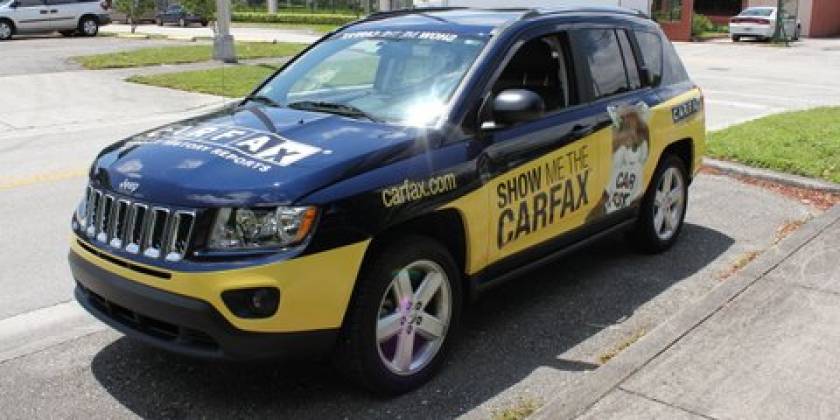 Брендирование Jeep пленкой