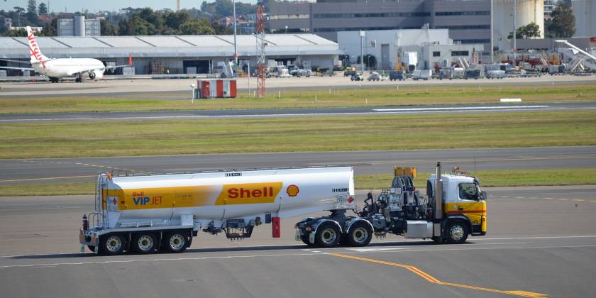 Брендирование бензовозов Shell