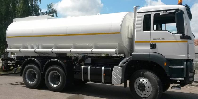 Брендирование цистерн небольших грузовиков