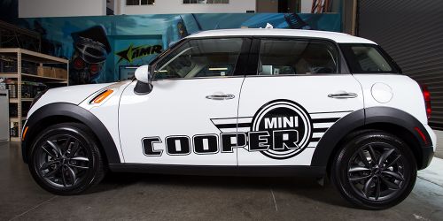 Брендирование Mini Cooper