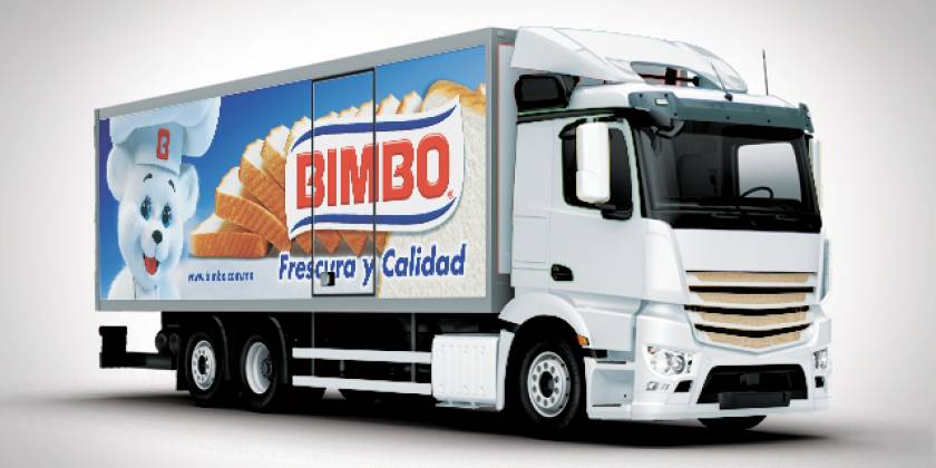 Брендирование транспорта продуктовых магазинов