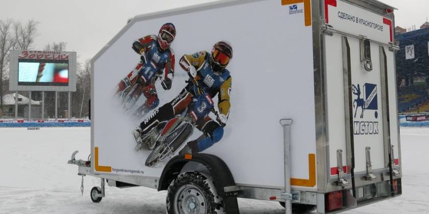 Брендирование фургонов выездных мотосервисов