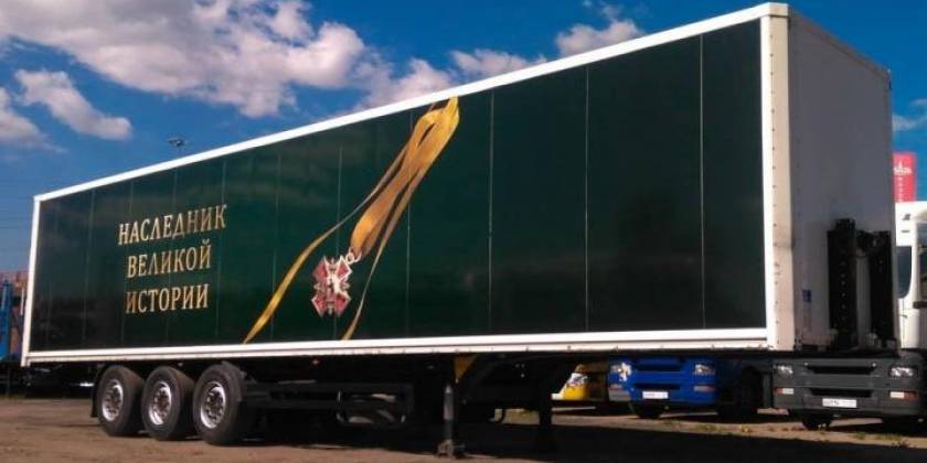 Брендирование полуприцепов