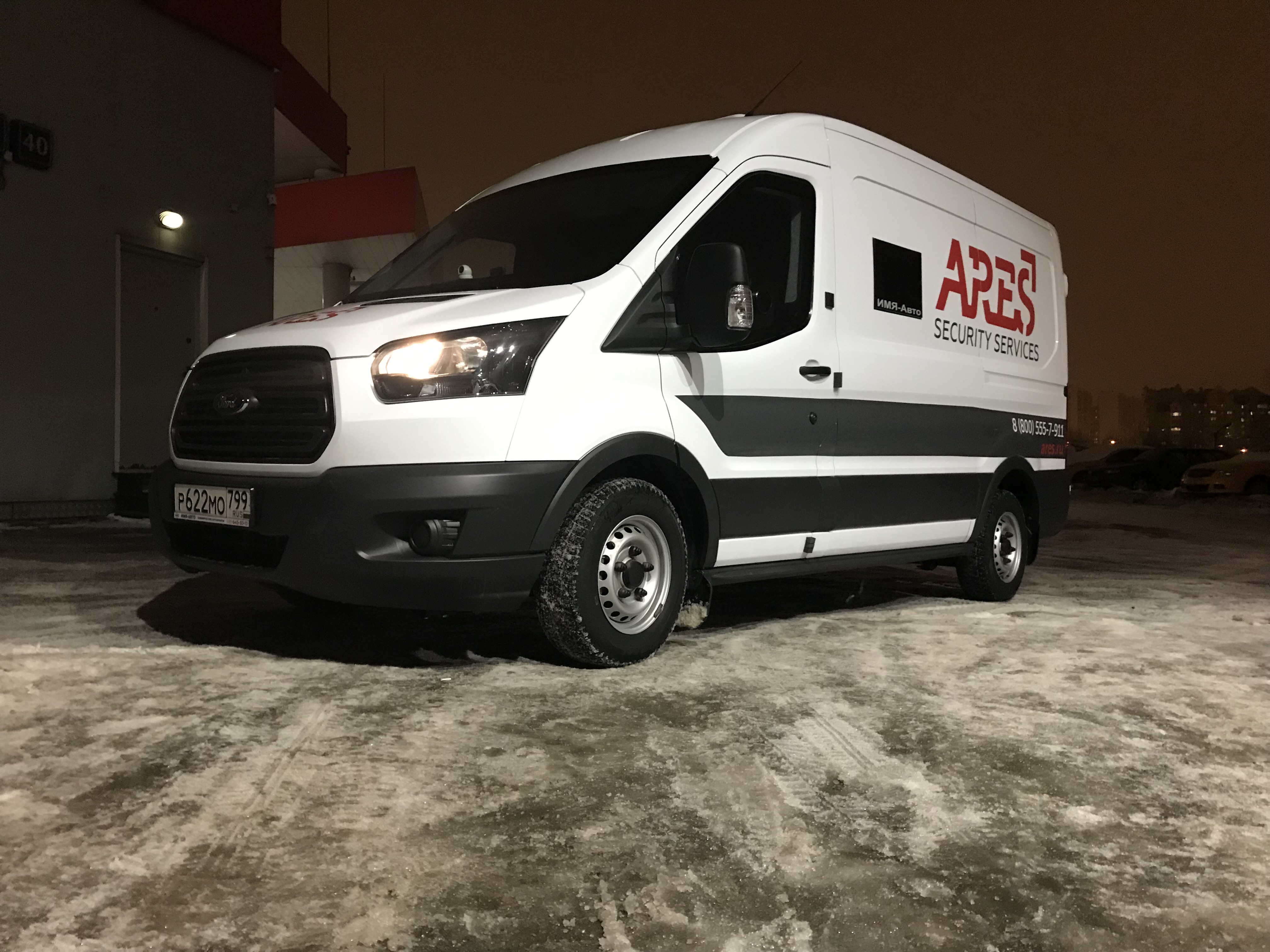 ARES Security services — Ford Transit