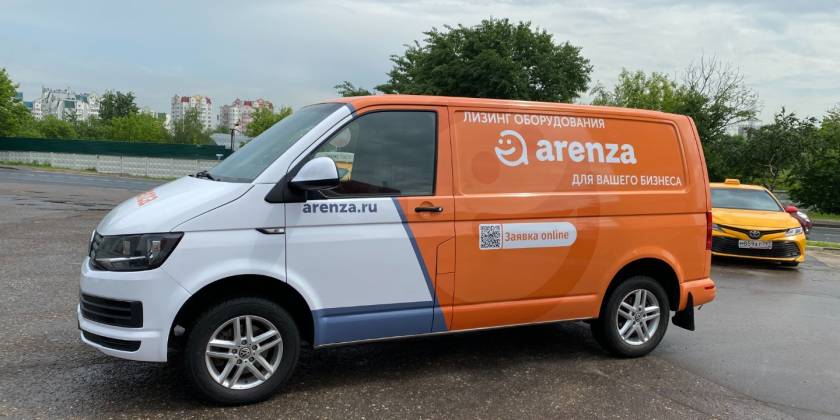 Брендирование Volkswagen Transporter для Арензы