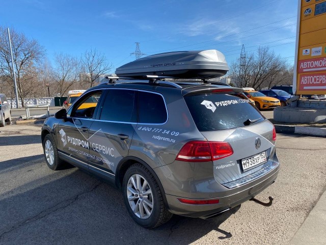 Брендирование Volkswagen Touareg для Рудпром