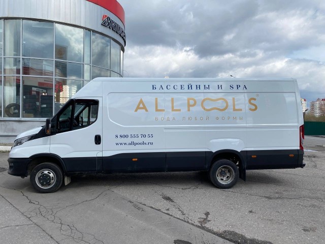 Брендирование IVECO Daily для Олпулс