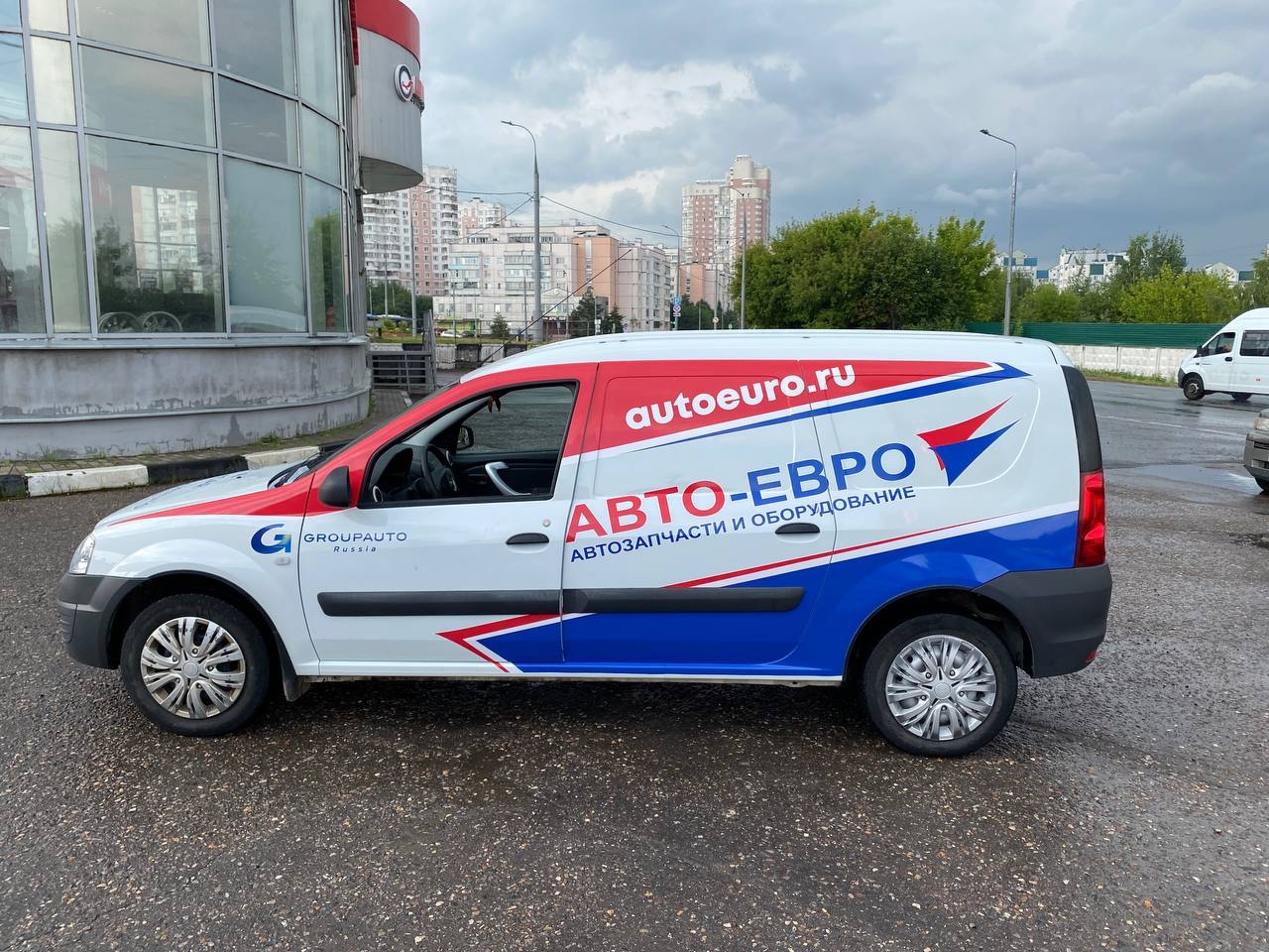 Частичная оклейка Лада Ларгус для Авто-Евро