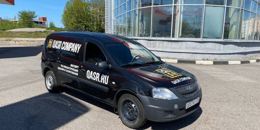 Брендированная Lada Largus компании Каср Компани