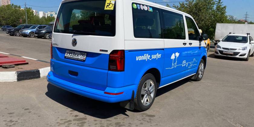 Нансение пленки на автомобиль