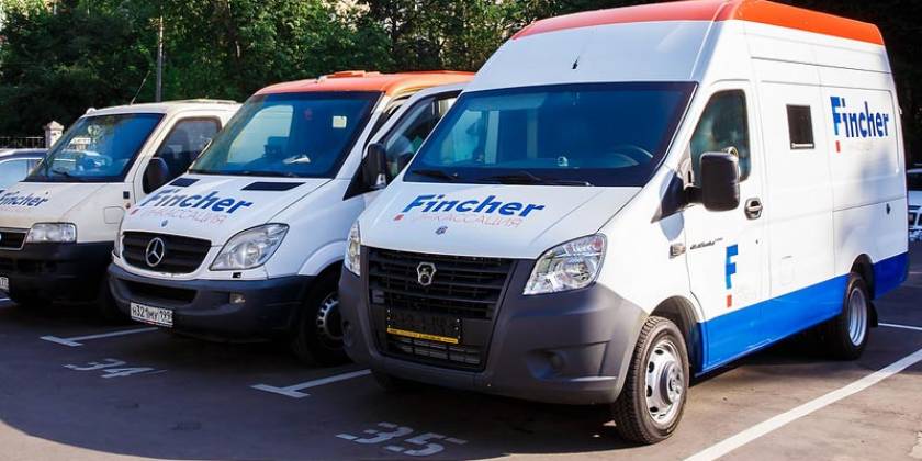 Рекламные автомобили в виниле