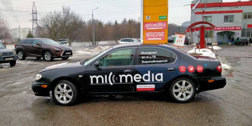 Оклейка пленкой дверей автомобиля