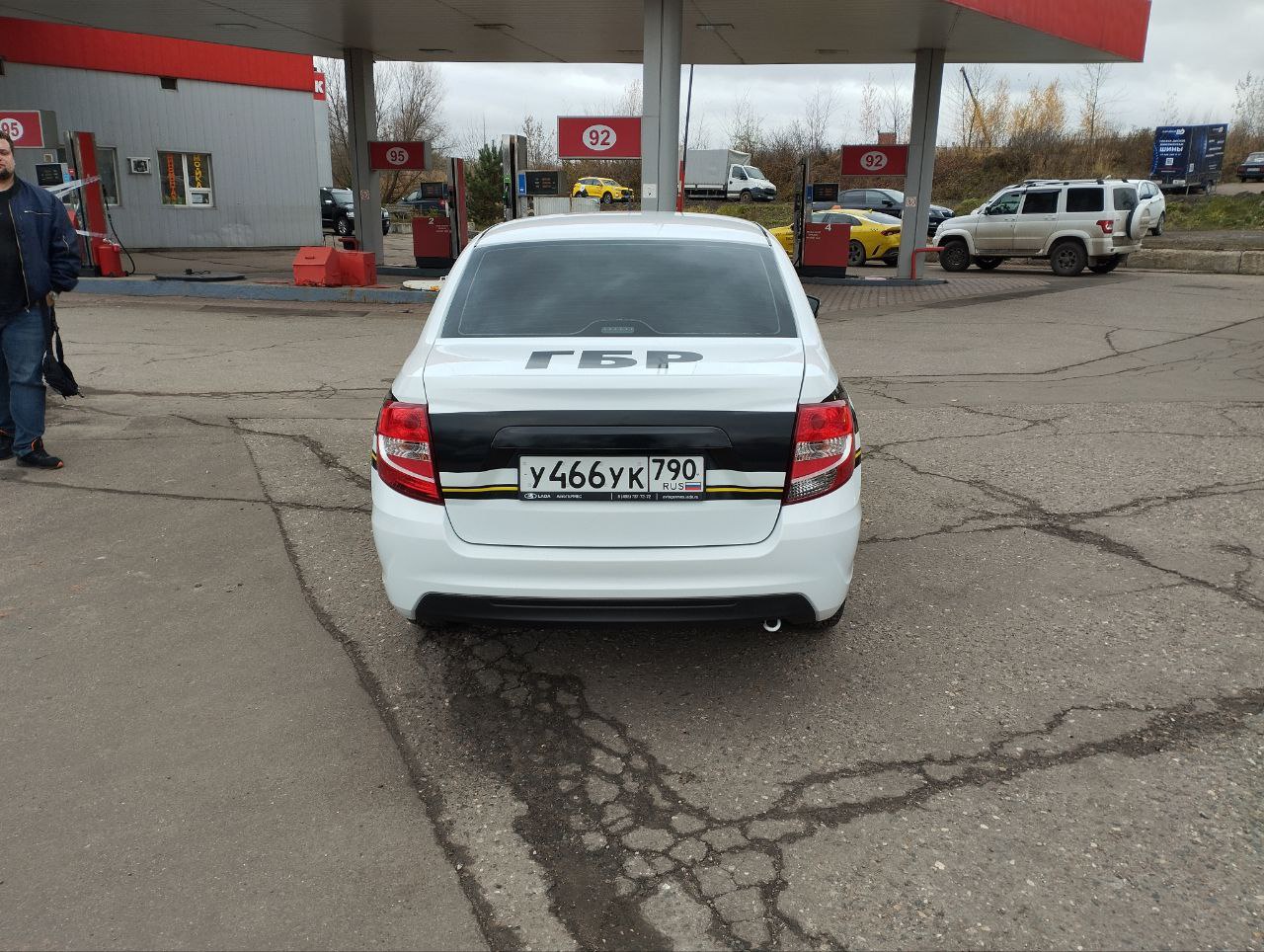 Брендированный автомобиль ЧОП Омега