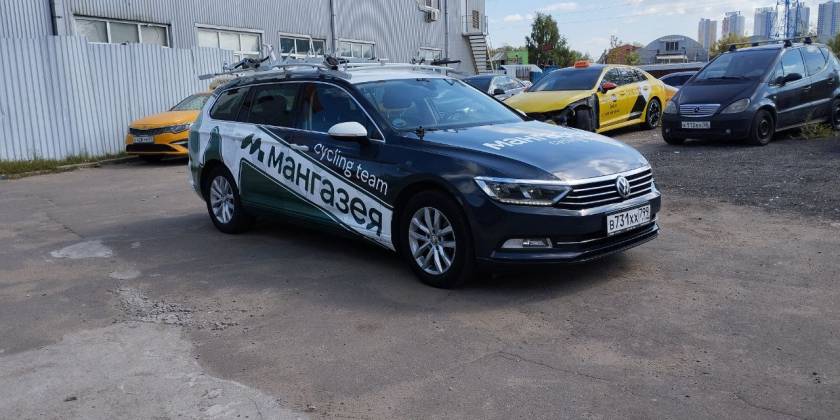 Брендированный Volkswagen Passat девелопера Мангазея