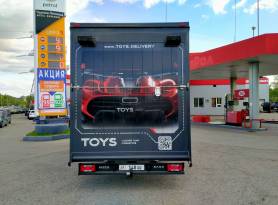 Полная оклейка Iveco Daily для Тойс Деливери