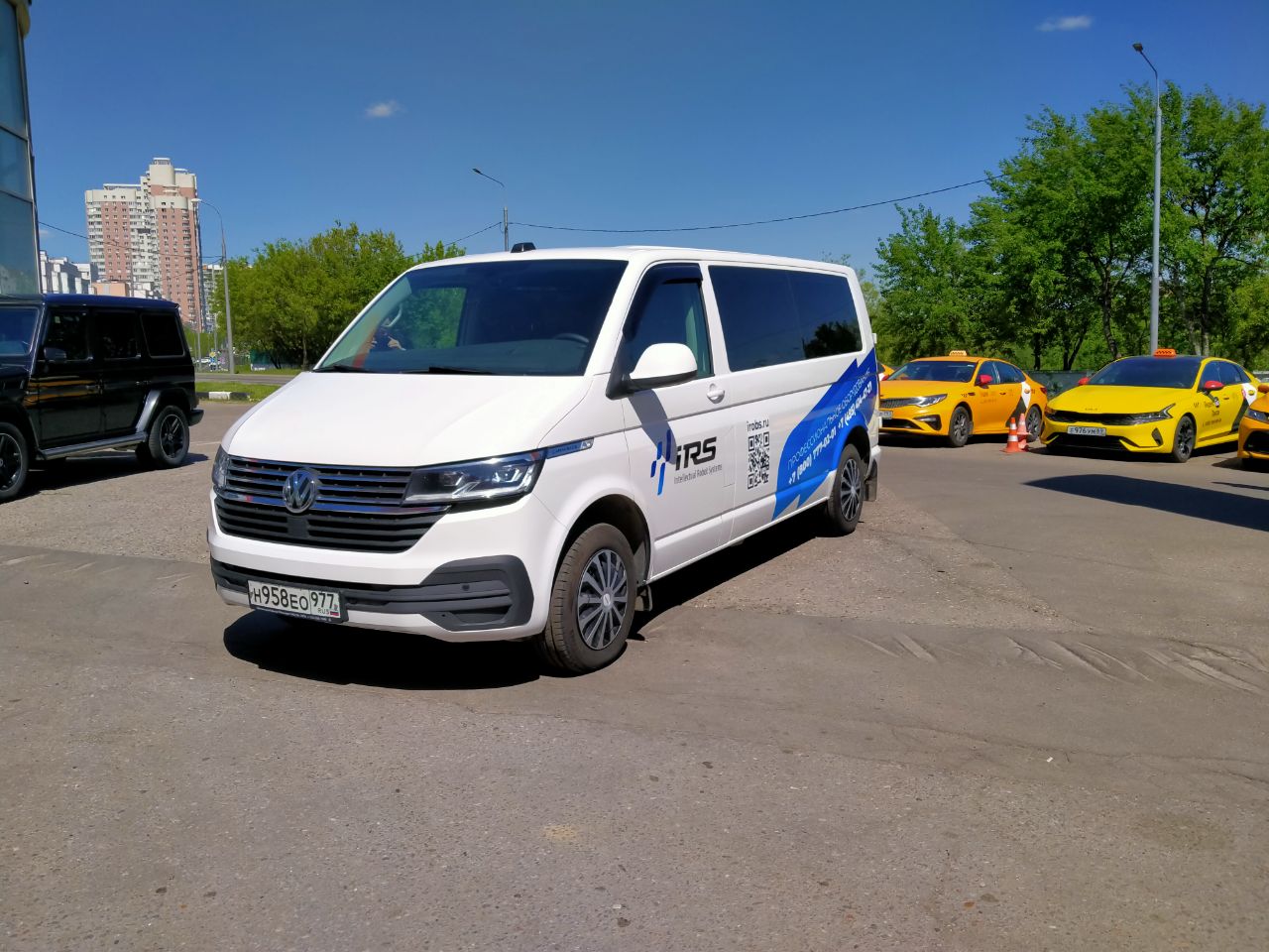 Брендирование Volkswagen Caravelle для IRS