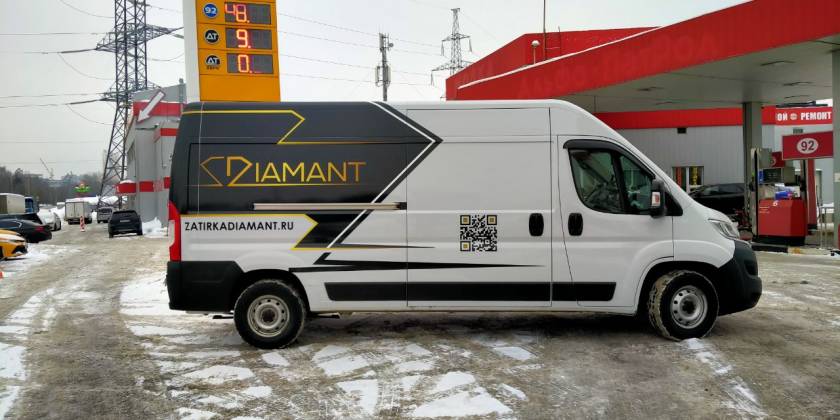 Брендированный Fiat Ducato компании Диамант