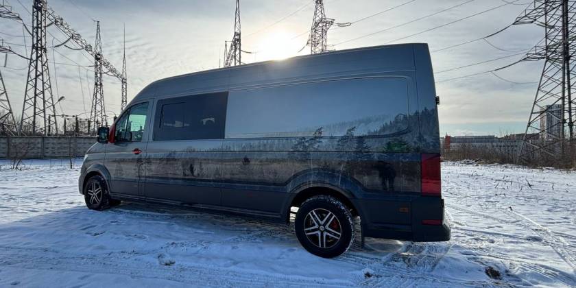Полная оклейка Volkswagen Crafter
