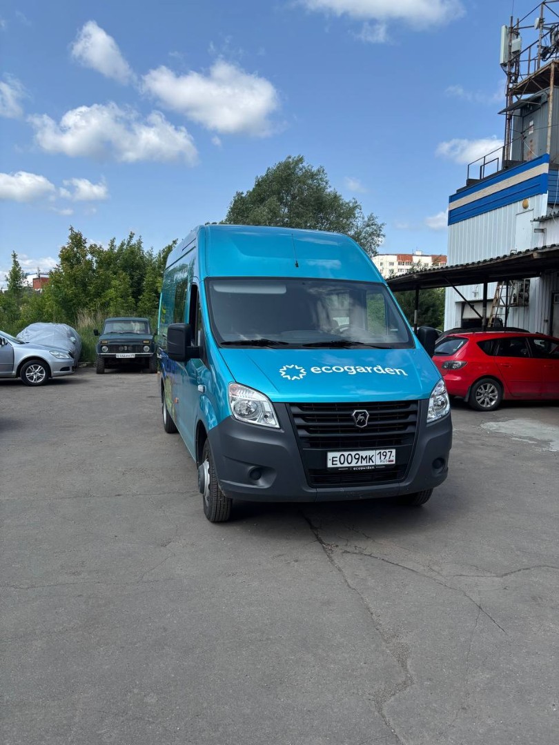 Оклейка Газели для Экогарден