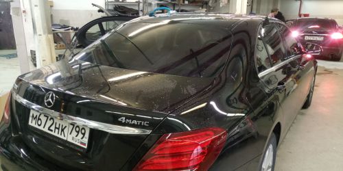 Тонировка автомобиля Мерседес