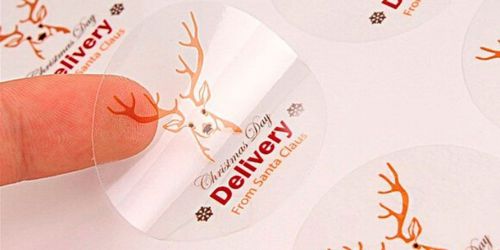Печать на прозрачной пленке с плоттерной резкой