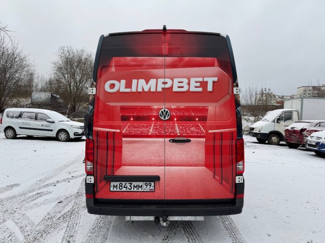 Брендирование Volkswagen Crafter для Olimp.bet