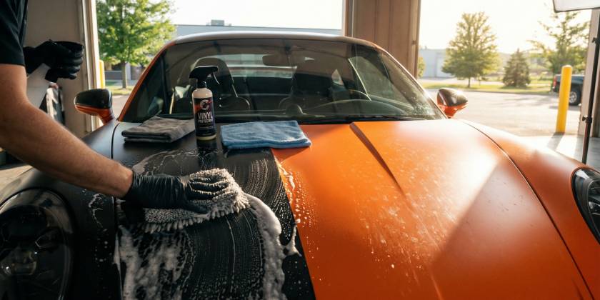 Винил летом: выгорание, перегрев, мойки на солнце и защита поверхности Винил летом: выгорание, перегрев, мойки на солнце и защита поверхности