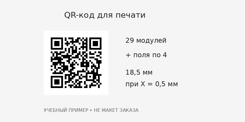 QR-код на табличке: минимальный размер и проверка перед печатью QR-код на табличке: минимальный размер и проверка перед печатью