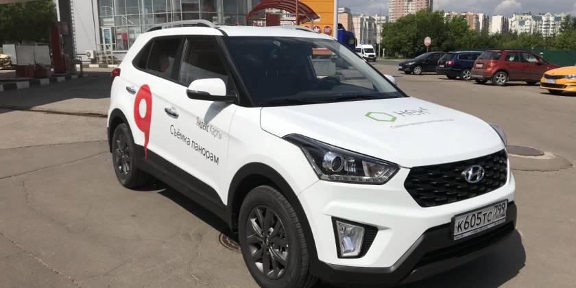 Брендирование Hyundai Creta для «Яндекс»