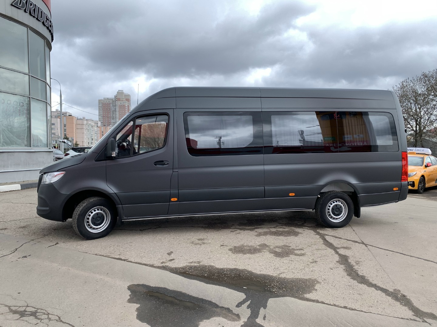 Полная оклейка Mercedes-Benz Sprinter — Mercedes-Benz Sprinter L3 H2