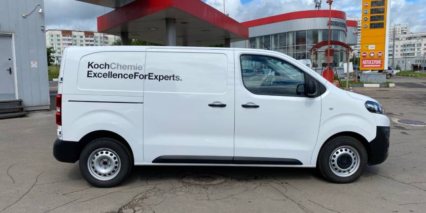 Брендированный Citroën Jumpy — KOCH-CHEMIE