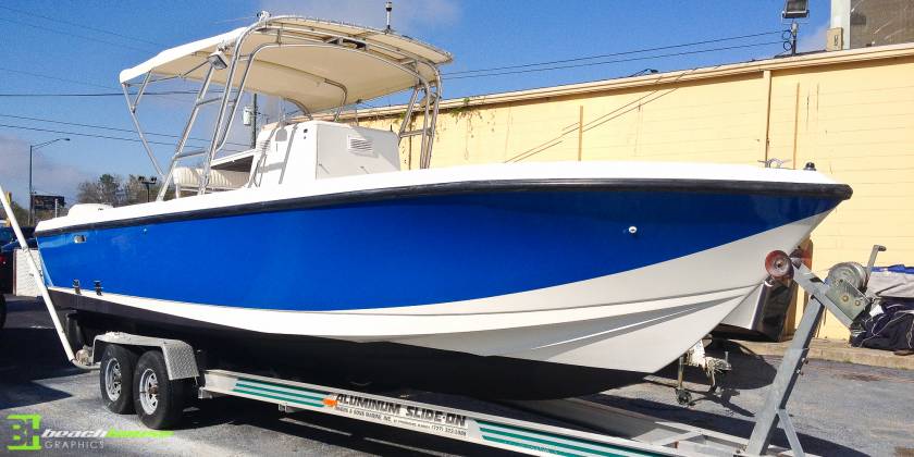 Оклейка пленкой яхт, катеров, лодок, кораблей