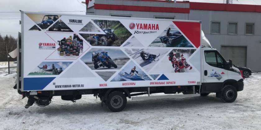 Оклейка грузового транспорта