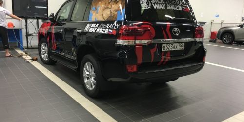 Оклейка бамперов пленкой